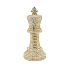 Chess King Inspired Moissanite 4.4ct 14K Gold Over Silver Pendant